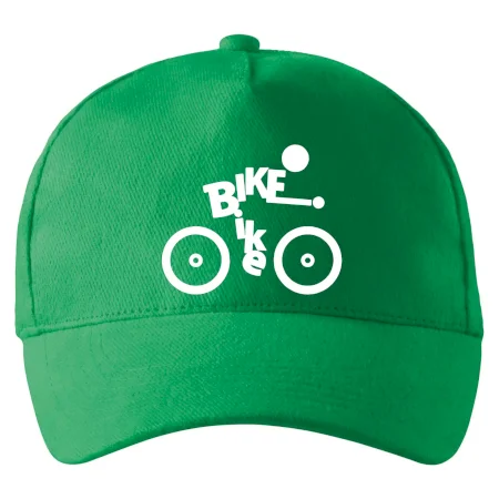 Bike nápis postava
