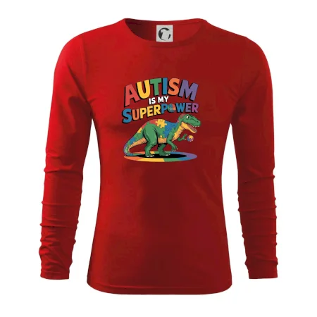 Stojící Rex Autism is my superpower