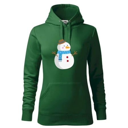 Sněhulák se šálou