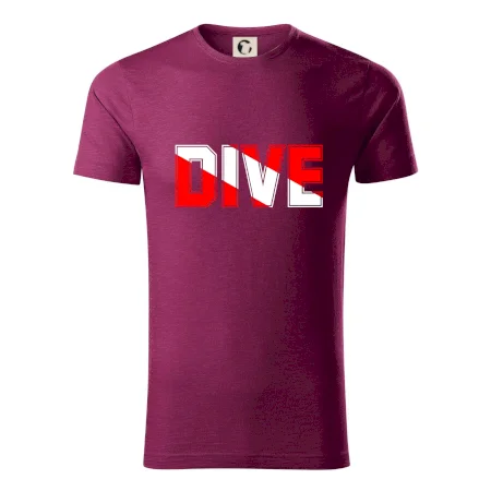 Dive nápis vlajka