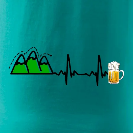 EKG z hor na pivo