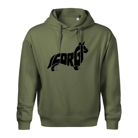Corgi - nápis v těle