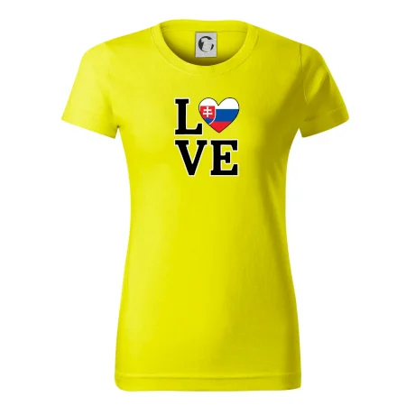 Love Slovenská vlajka