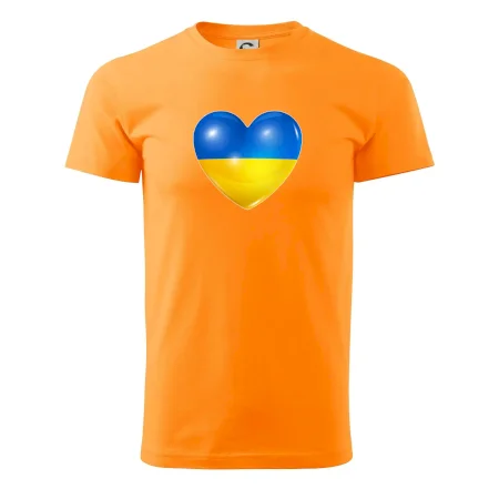 Ukrajina srdce vlajka