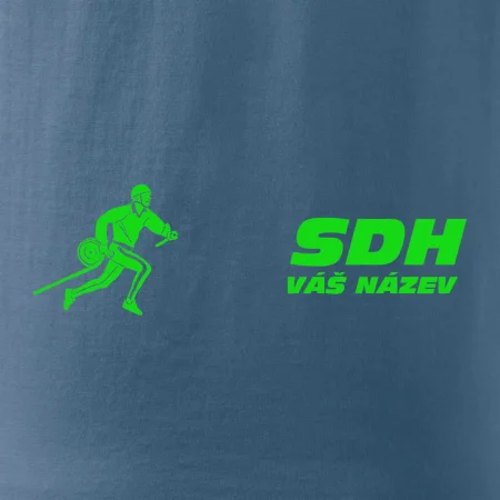 Hasičský sport SDH + váš název ZELENÁ