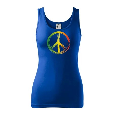 Peace symbol paint