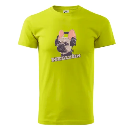 Francouzský buldoček neslyším