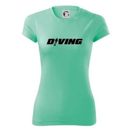 Diving nápis potápěč