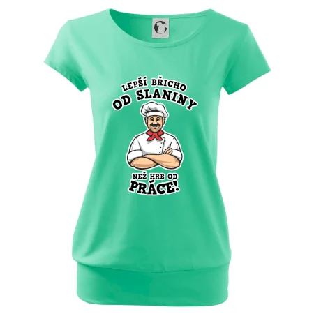 Lepší břicho od slaniny než hrb od práce
