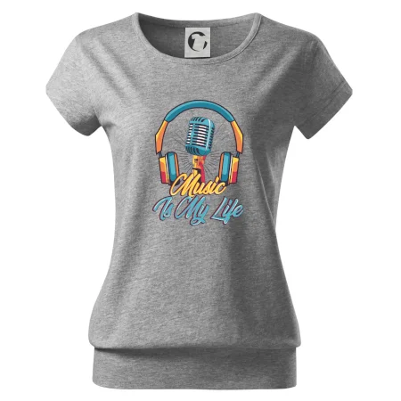 Music is my life sluchátka