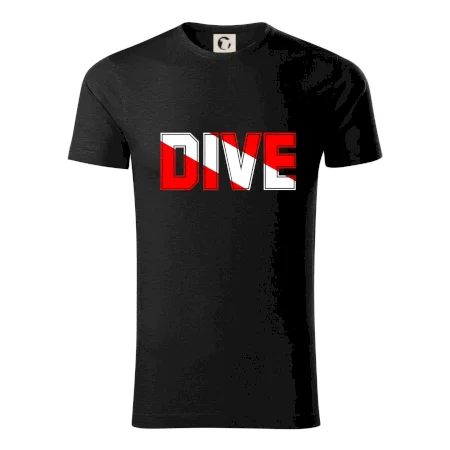 Dive nápis vlajka