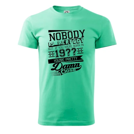 Nobody is perfect - Vlastní ročník