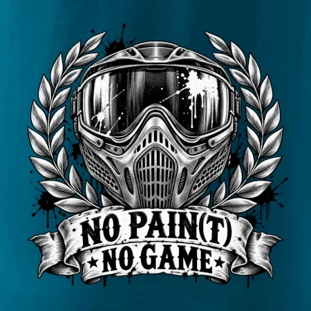 Motiv no paint no game s maskou