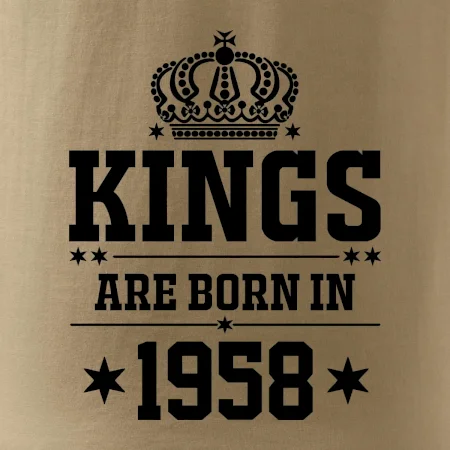 Kings are born in 1958