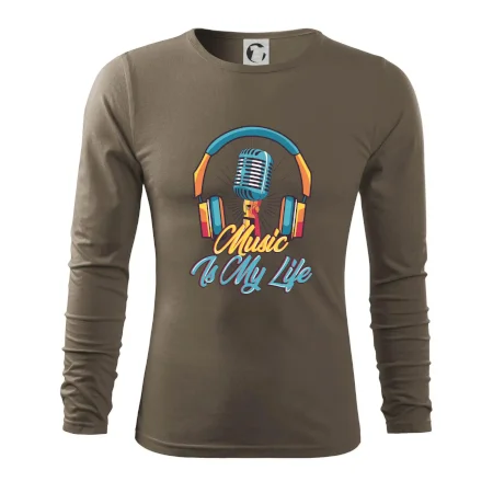 Music is my life sluchátka