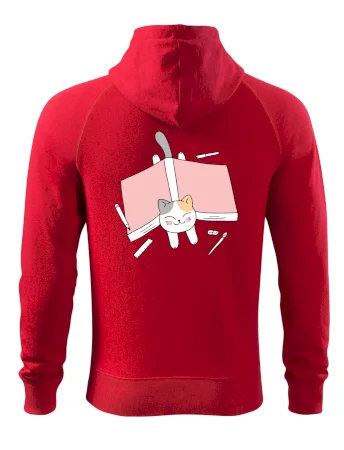 Učení na státnice kočka