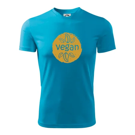 Vegan hnědá kruh
