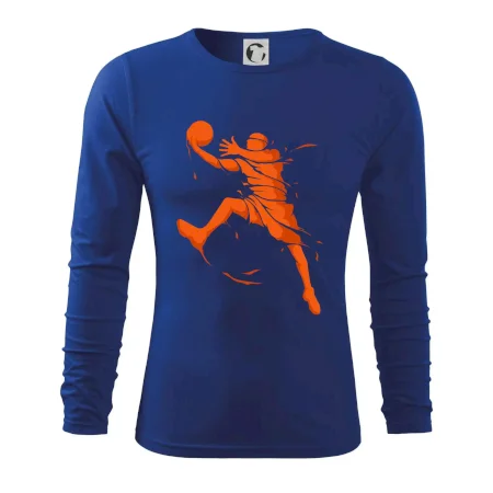 Basketball player splash