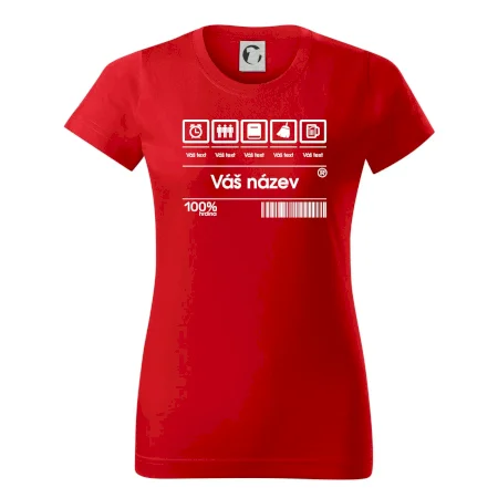 Čárový kód - Vlastní text