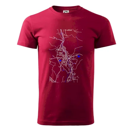 Vrchlabí - Mapa s vodními toky