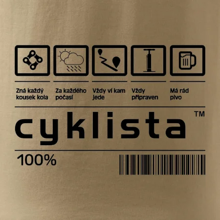Čárový kód - Cyklista