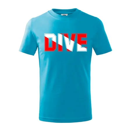 Dive nápis vlajka