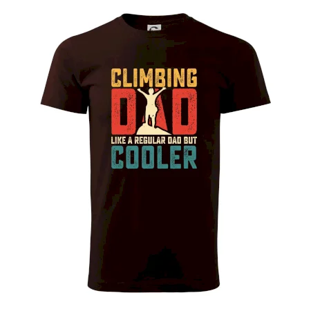 Climbing dad like a regular dad but cooler