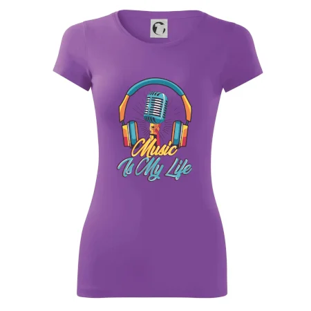 Music is my life sluchátka