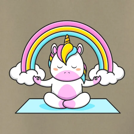 Yoga jednorožec - duha