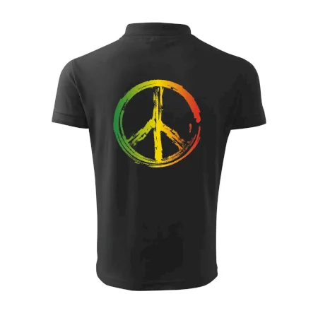 Peace symbol paint