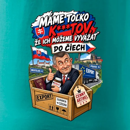 Máme toľko kktov, že ich môžeme vyvážať do Čiech