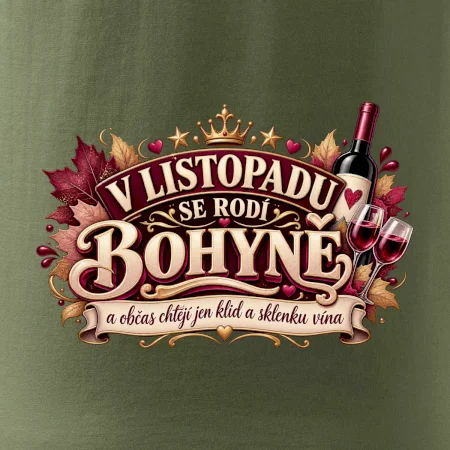 V listopadu se rodí bohyně vína
