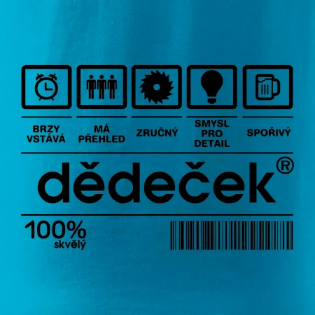 Čárový kód dědeček