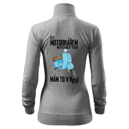 Být motorkářem nebyla moje volba skútr