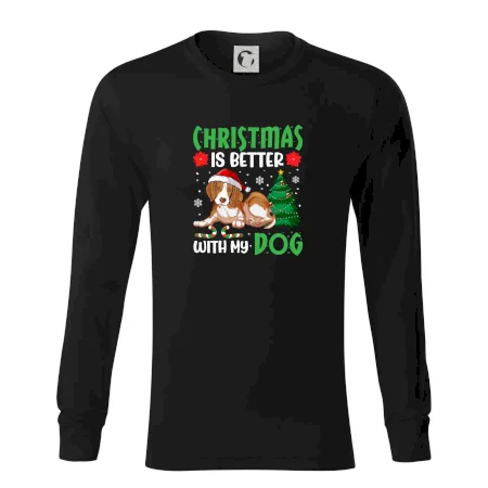 Christmas is better with my dog