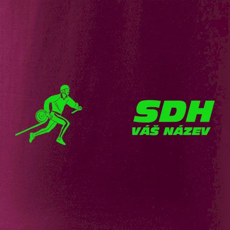 Hasičský sport SDH + váš název ZELENÁ