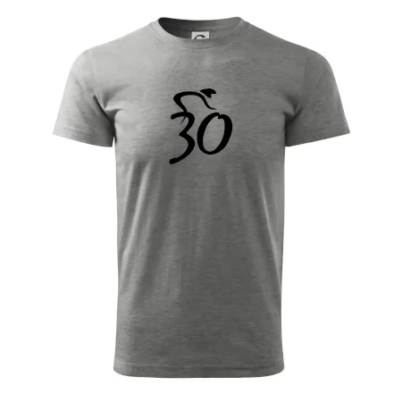 Cyklista slaví třicítku (30)