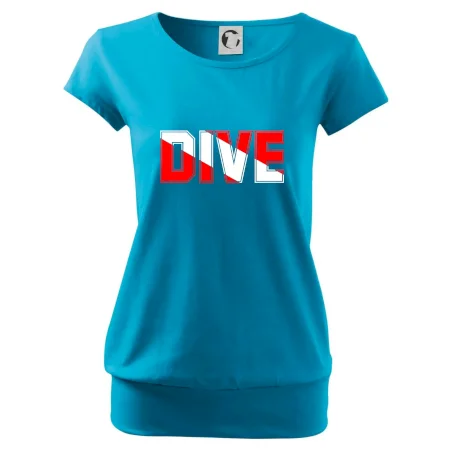 Dive nápis vlajka