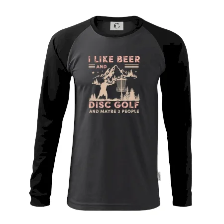 I like beer and disc golf
