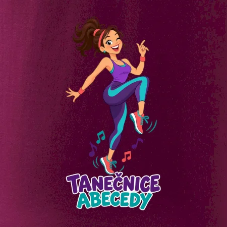 Běžecká tanečnice abecedy