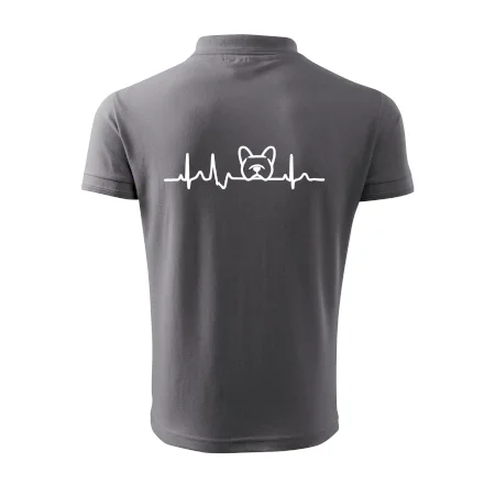 EKG Francouzský buldoček hlava