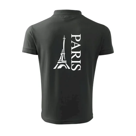Paris nápis Eiffelovka na výšku