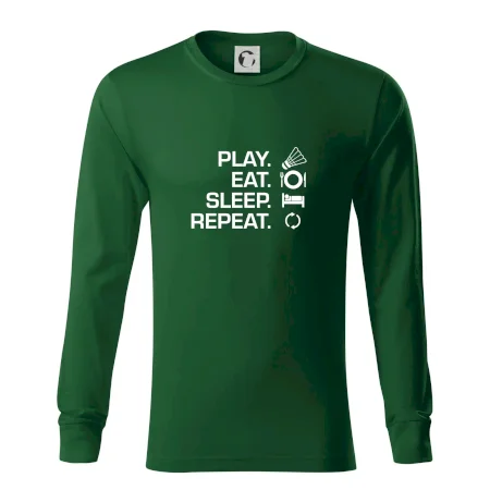 Play Eat Sleep Repeat badminton