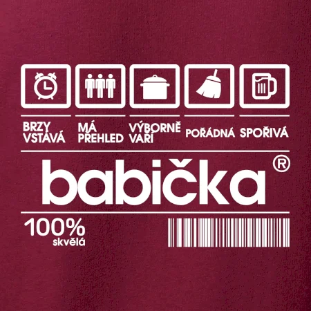 Čárový kód babička