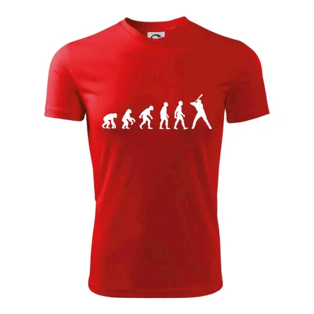 Evoluce baseball pálkař nápřah