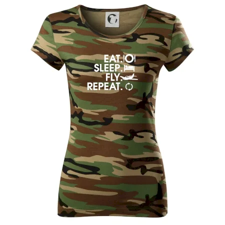 Eat sleep fly repeat
