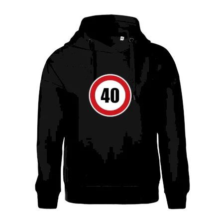 Dopravní značka - omezení rychlosti 40