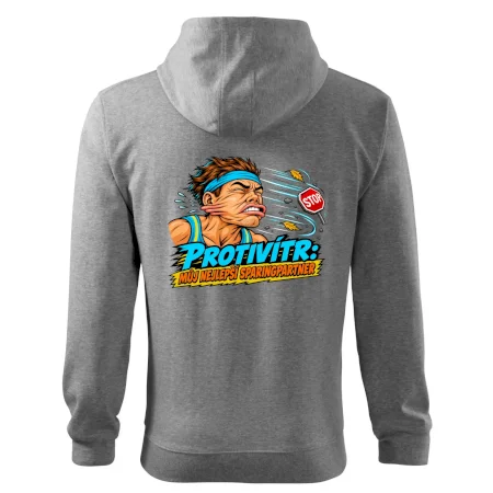 Běžecký protivítr můj sparingpartner