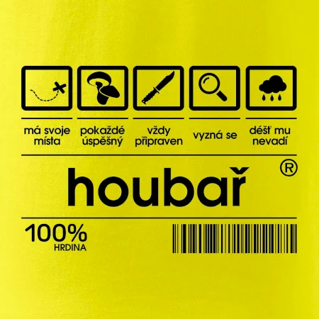Čárový kód - Houbař