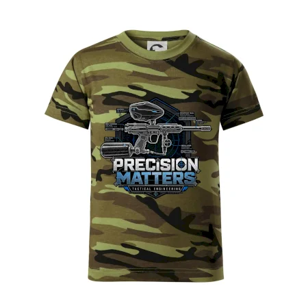 Technický nákres precision matters paintball